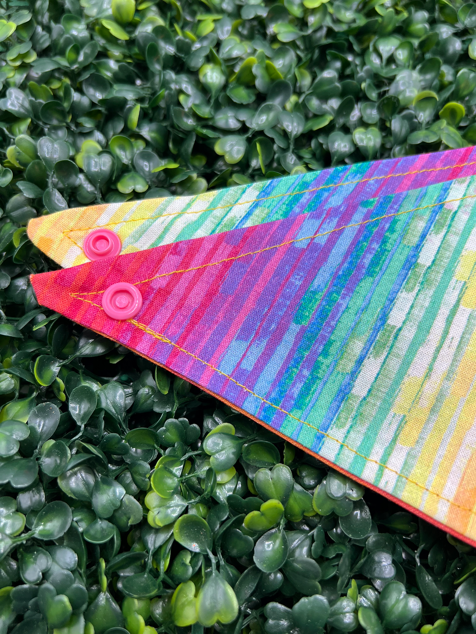 Rainbow Brushstrokes Bandana - Ulti-Mutt Toys
