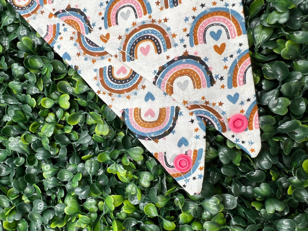 Rainbows and Hearts Bandana - Ulti-Mutt Toys