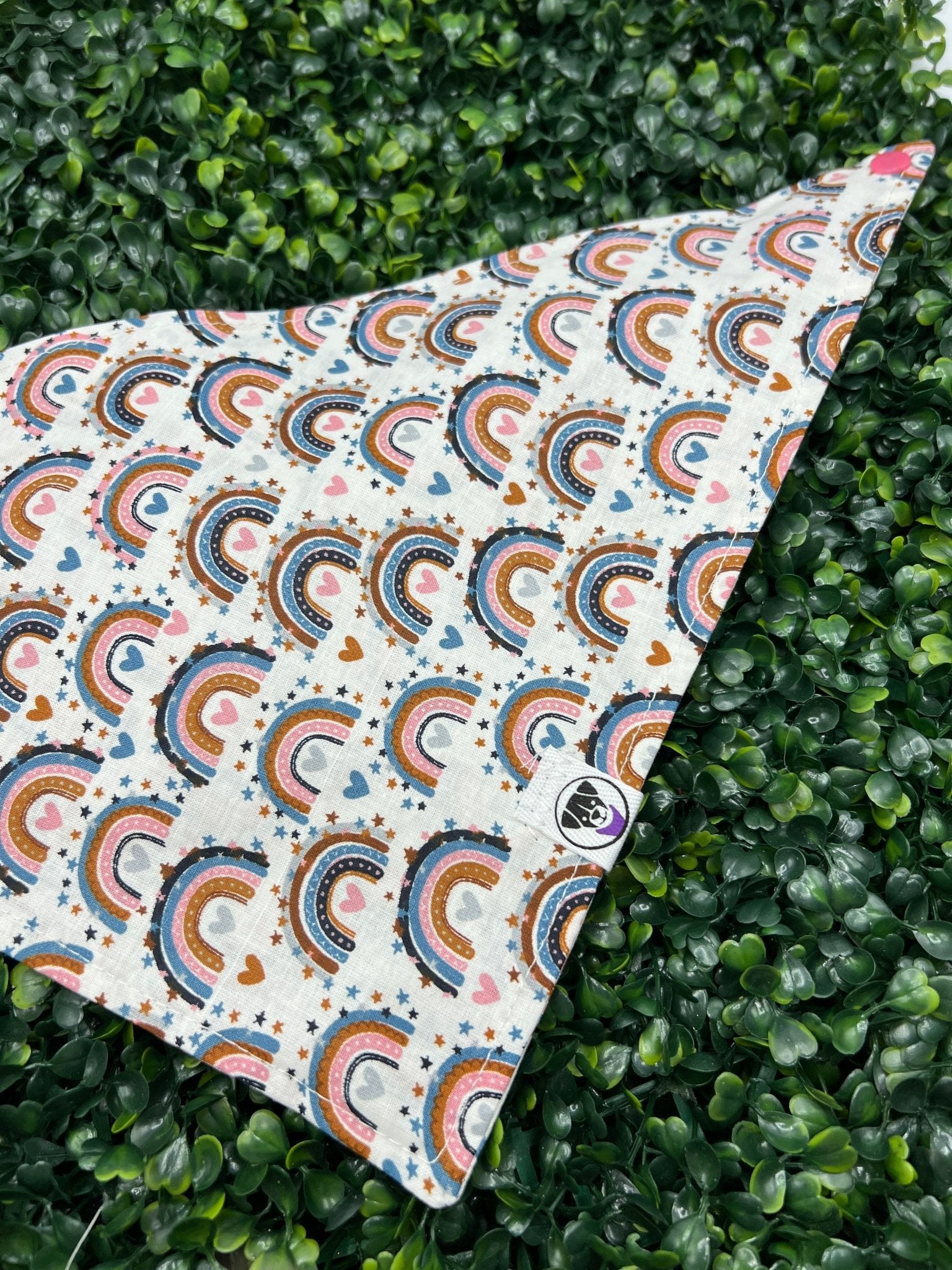 Rainbows and Hearts Bandana - Ulti-Mutt Toys