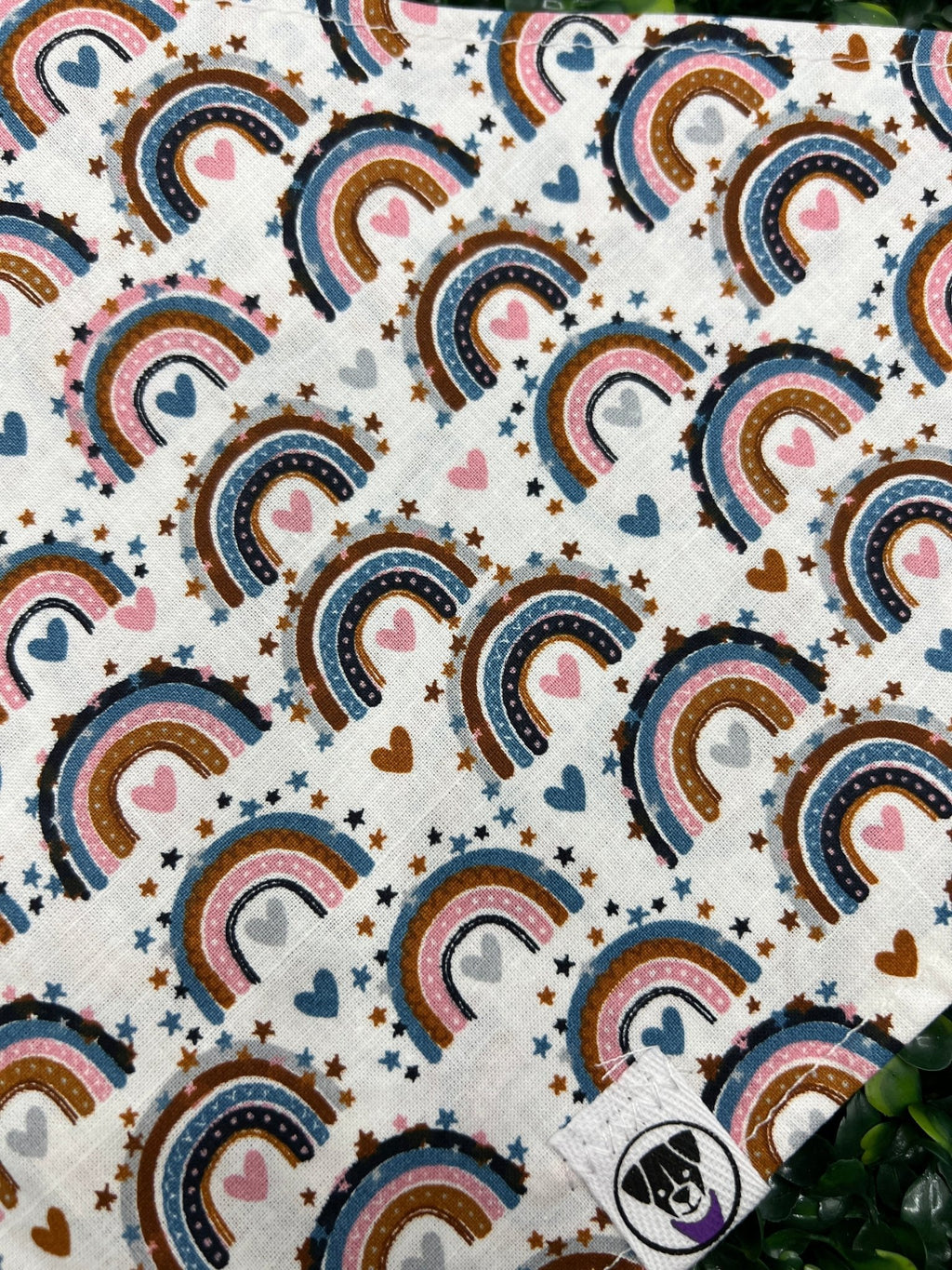 Rainbows and Hearts Bandana - Ulti-Mutt Toys