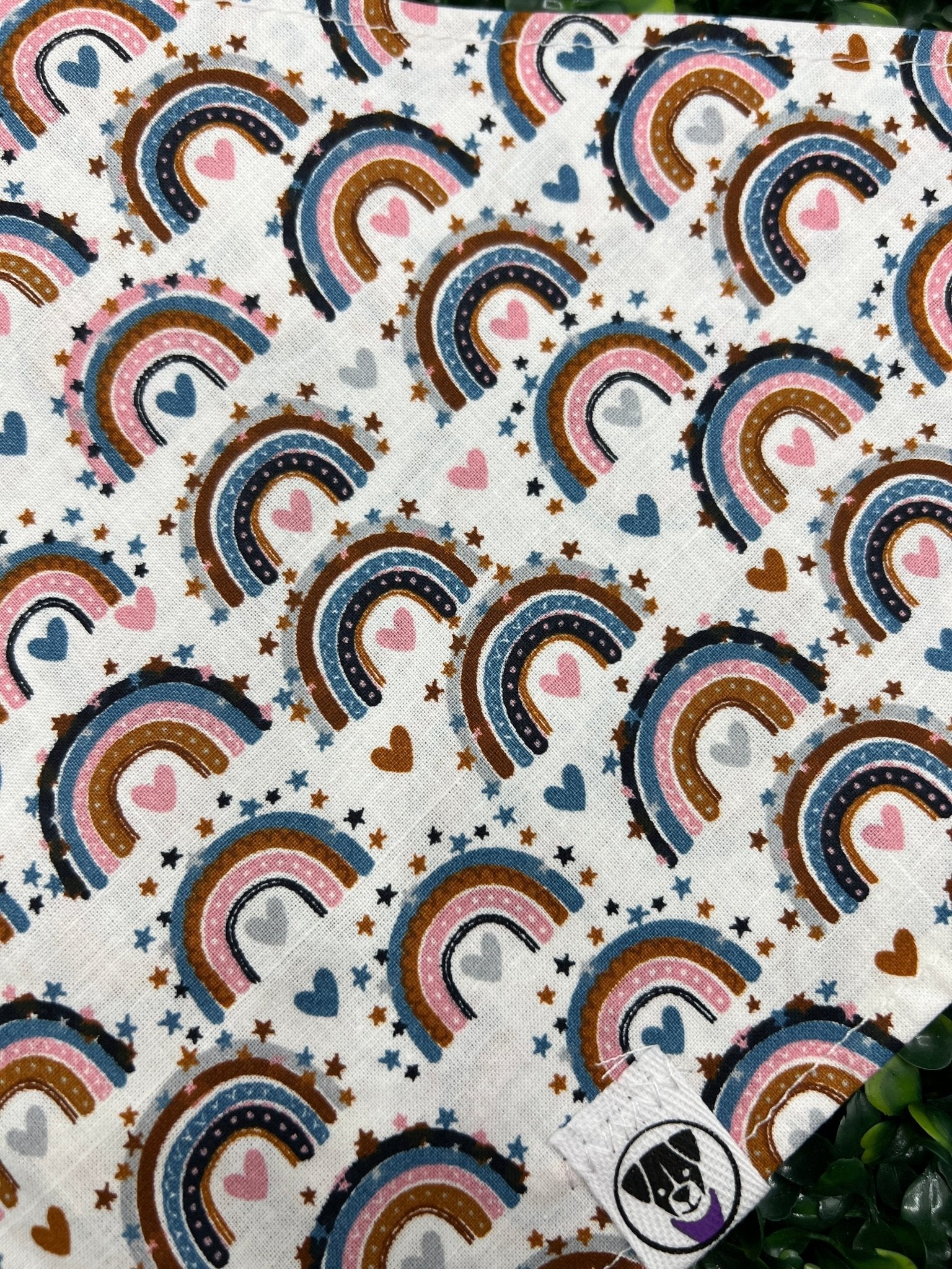 Rainbows and Hearts Bandana - Ulti-Mutt Toys