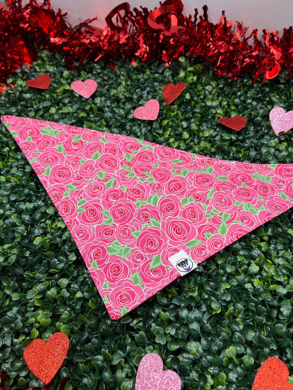 Roses All Over Bandana - Ulti-Mutt Toys