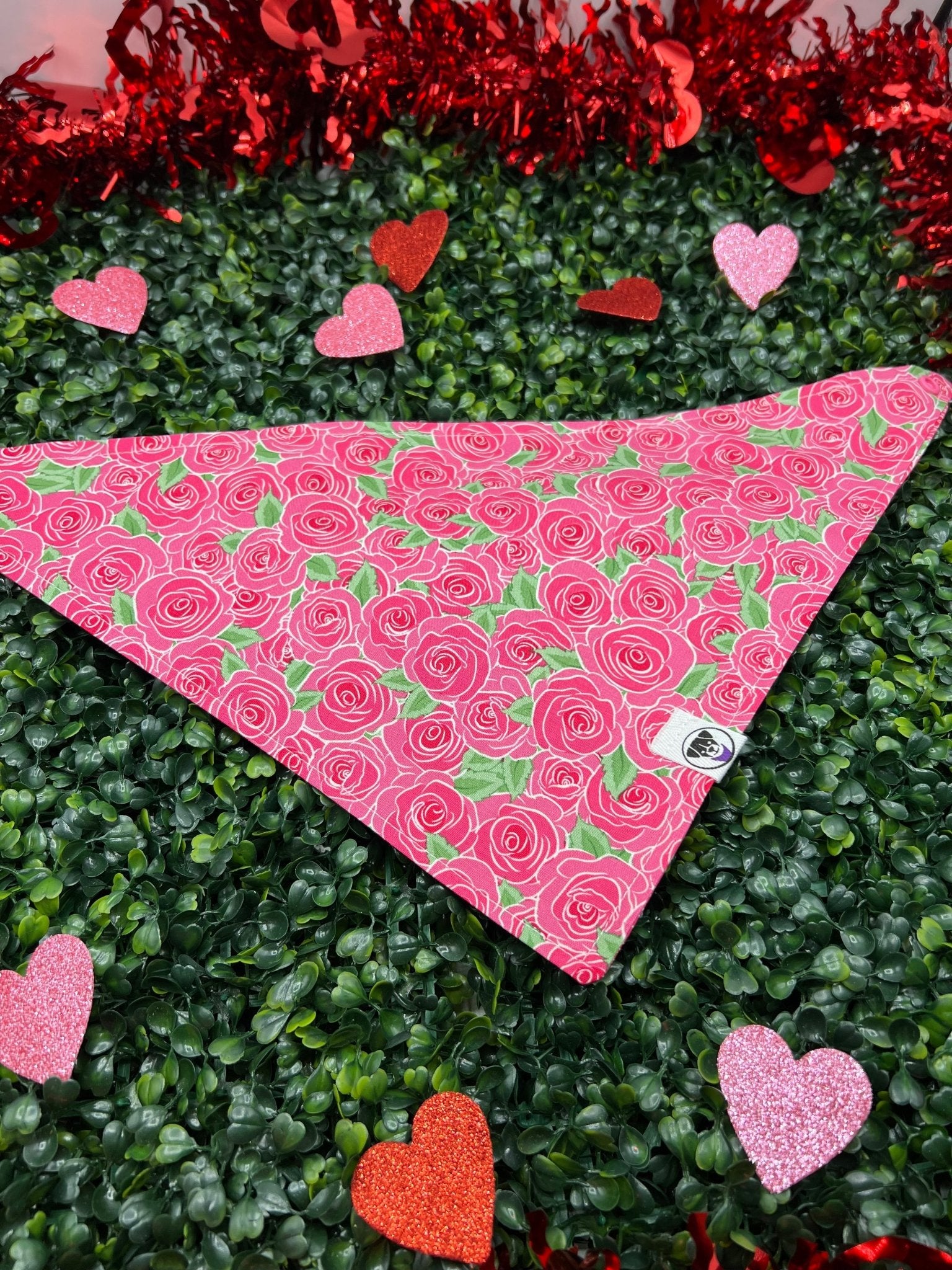 Roses All Over Bandana - Ulti-Mutt Toys