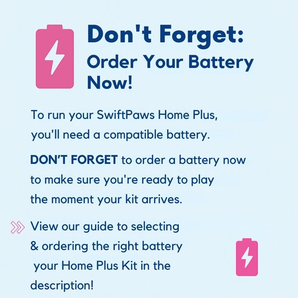 infographic lure kit battery seperate purchase