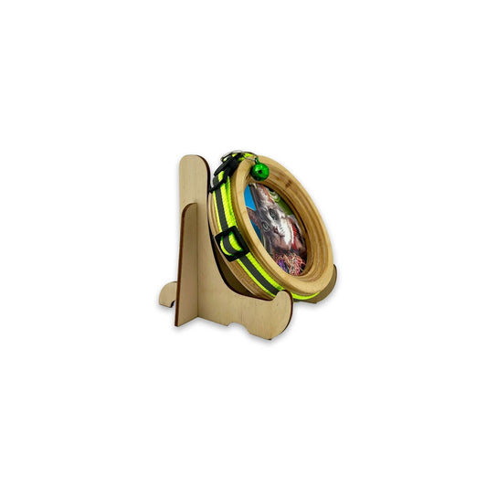 Cat Collar Frame and Stand Bundle | "The Garfield"