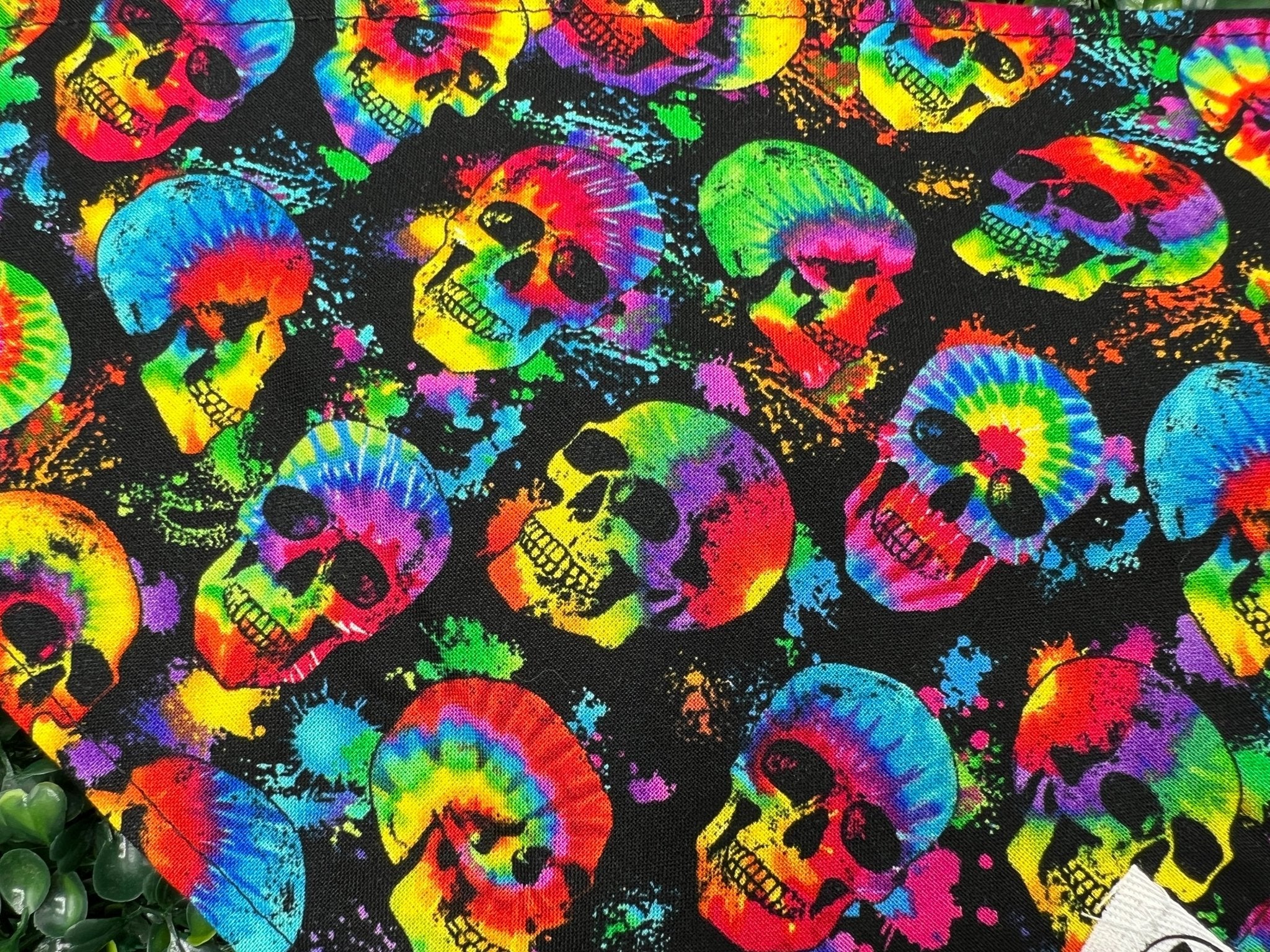 Tie Dye Skulls Bandana - Ulti-Mutt Toys