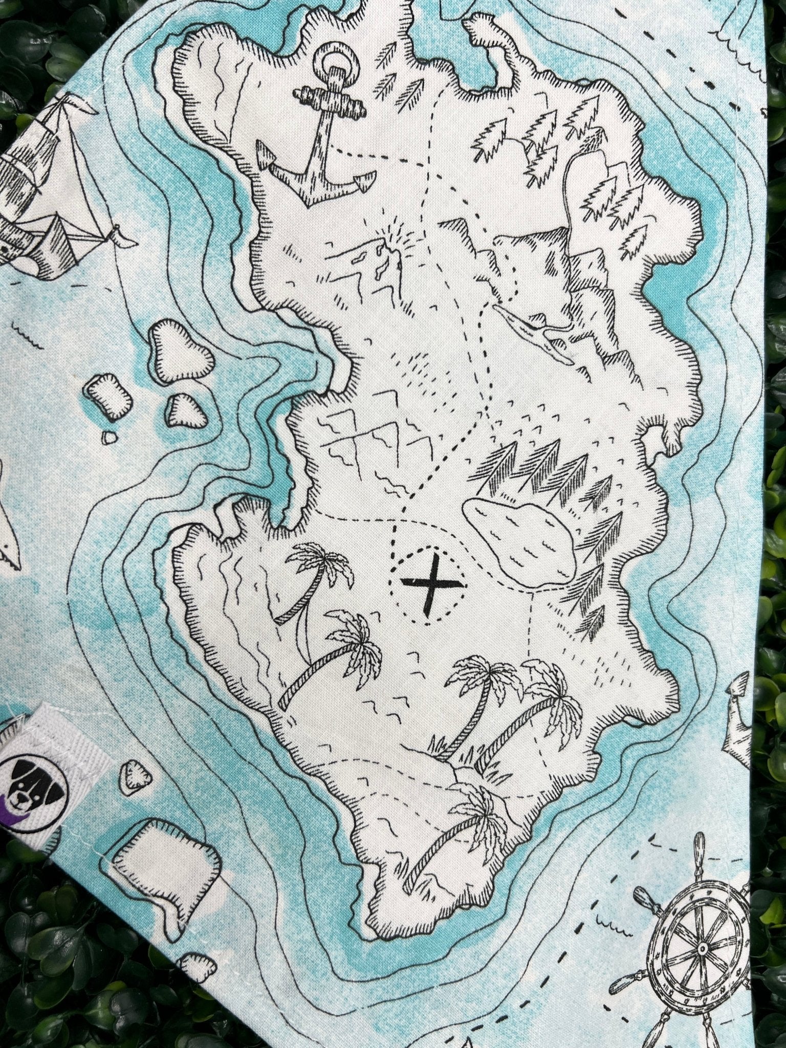 Treasure Map Bandana - Ulti-Mutt Toys