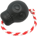 USA-K9 Magnum Skull - Black Magnum Rubber Chew Toy for Extreme Chewers | USA Made - Ulti-Mutt Toys