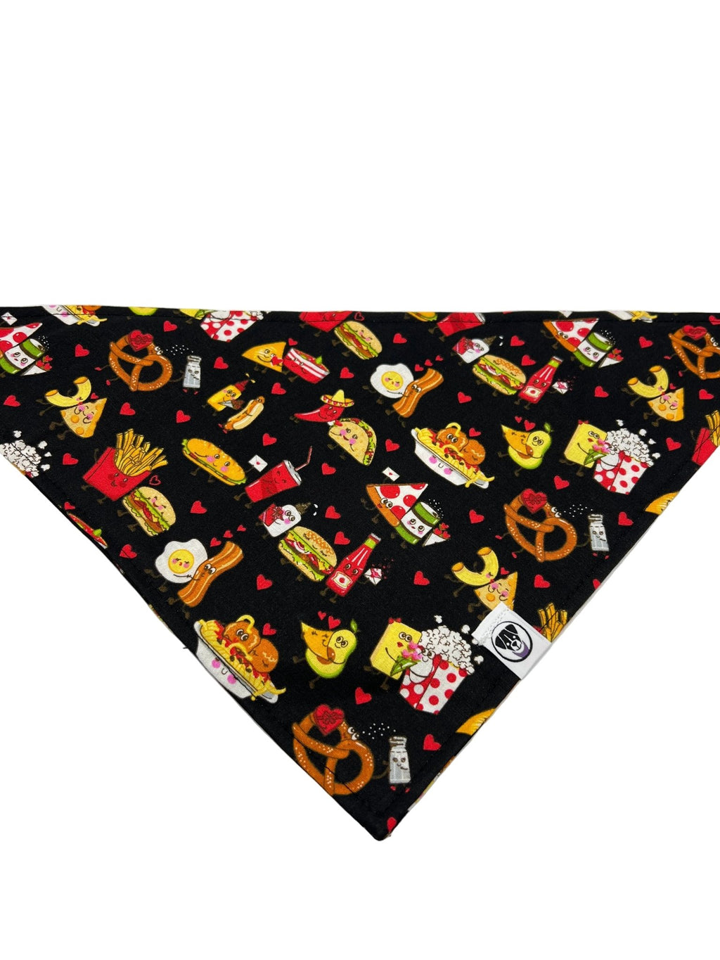 Valentine's Day Dog and Cat Bandana With Snaps Perfect Food Pairs - Ulti-Mutt Toys