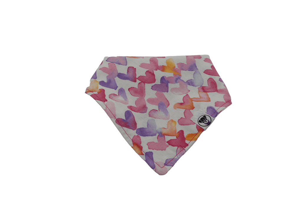 Watercolor Hearts Bandana - Ulti-Mutt Toys