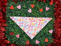 Watercolor Hearts Bandana - Ulti-Mutt Toys