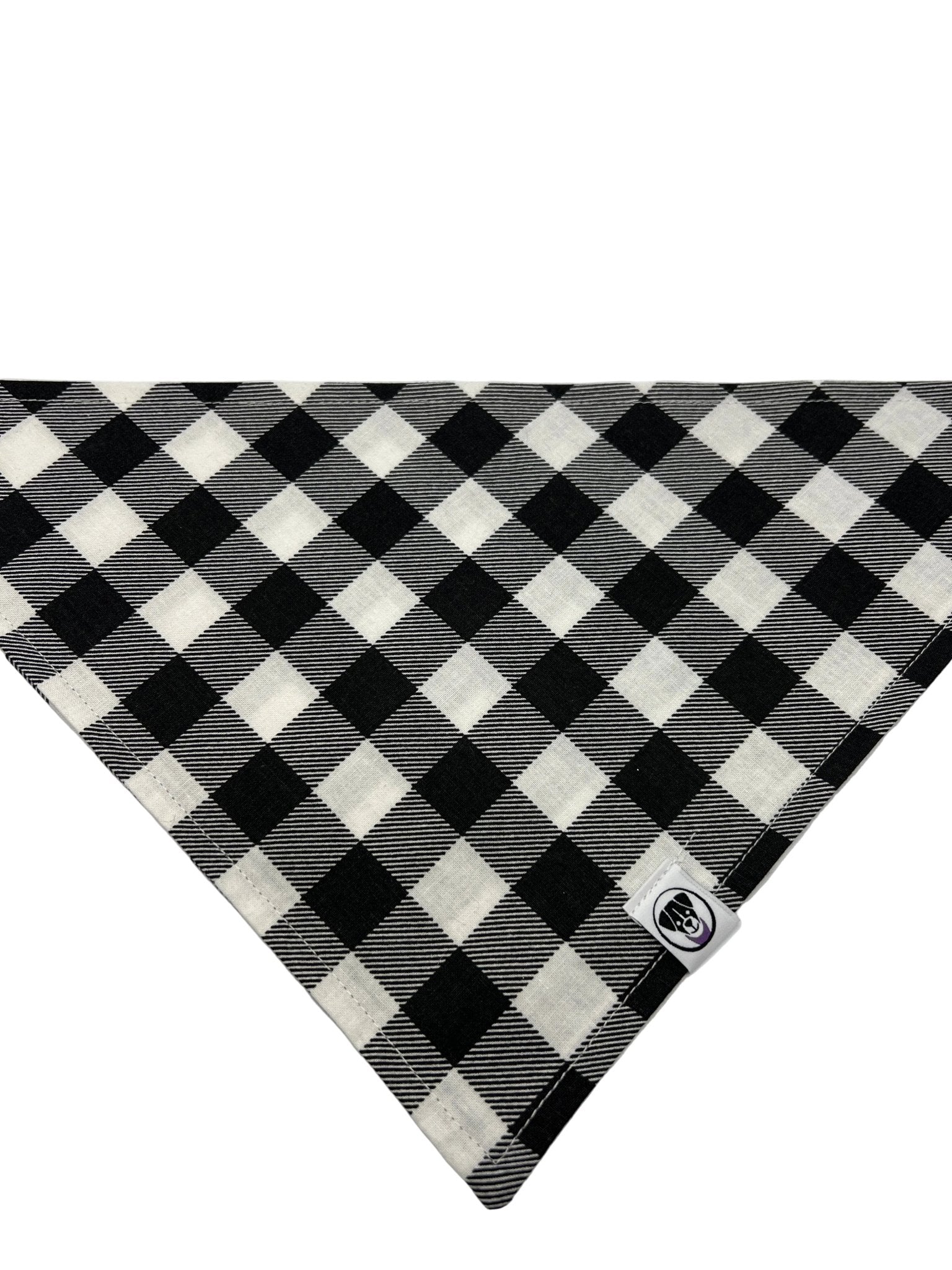 White Buffalo Plaid Dog Bandana - Ulti-Mutt Toys