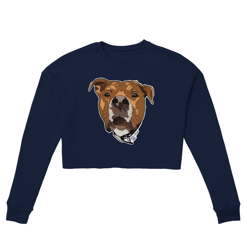Women's Cropped Sweatshirt | Bella + Canvas 7503 - Ulti-Mutt Toys