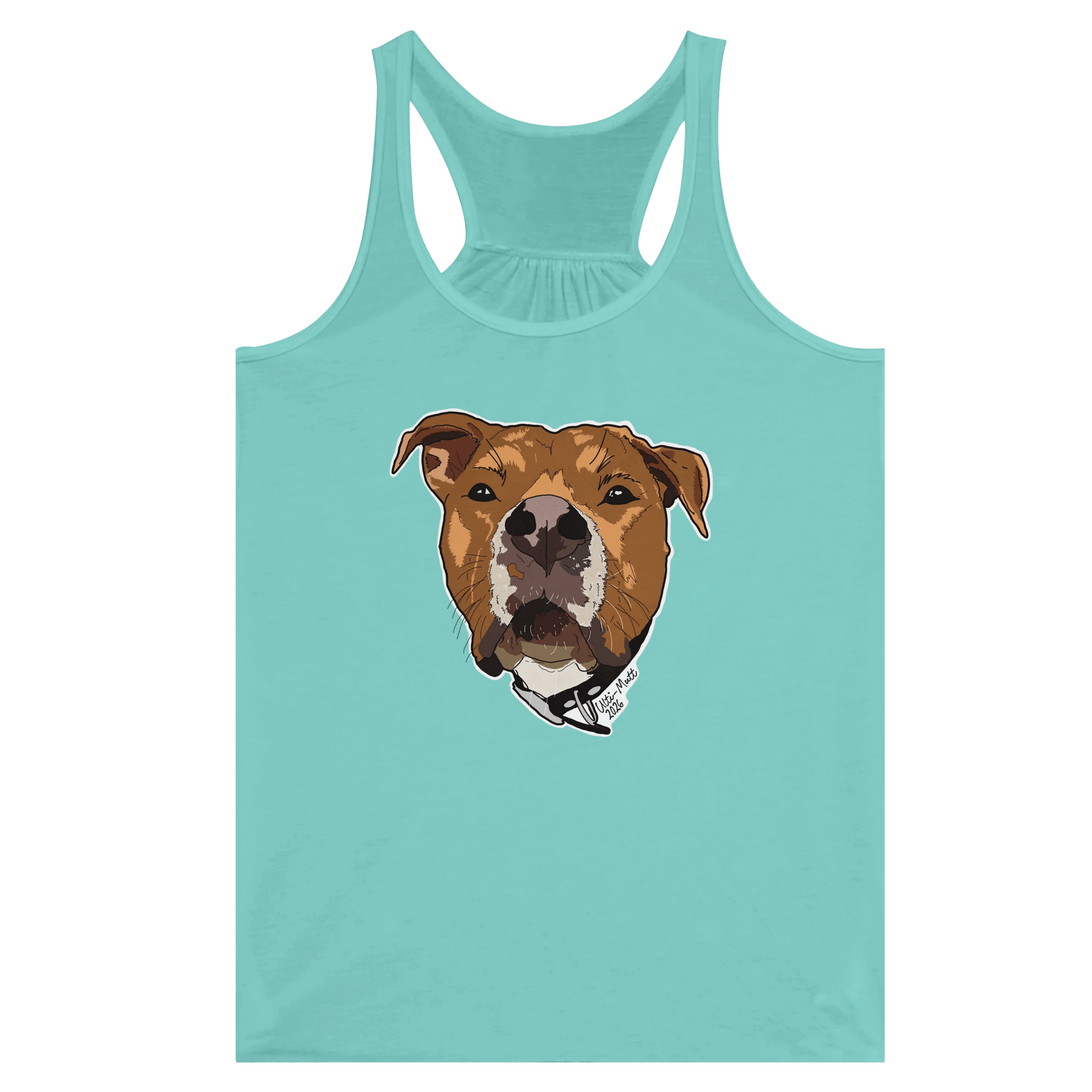 Women's Flowy Racerback Tank Top | Bella + Canvas 8800 - Ulti-Mutt Toys